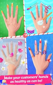 Cuplikan Layar Game Candy Nail Art - Sweet Fashion