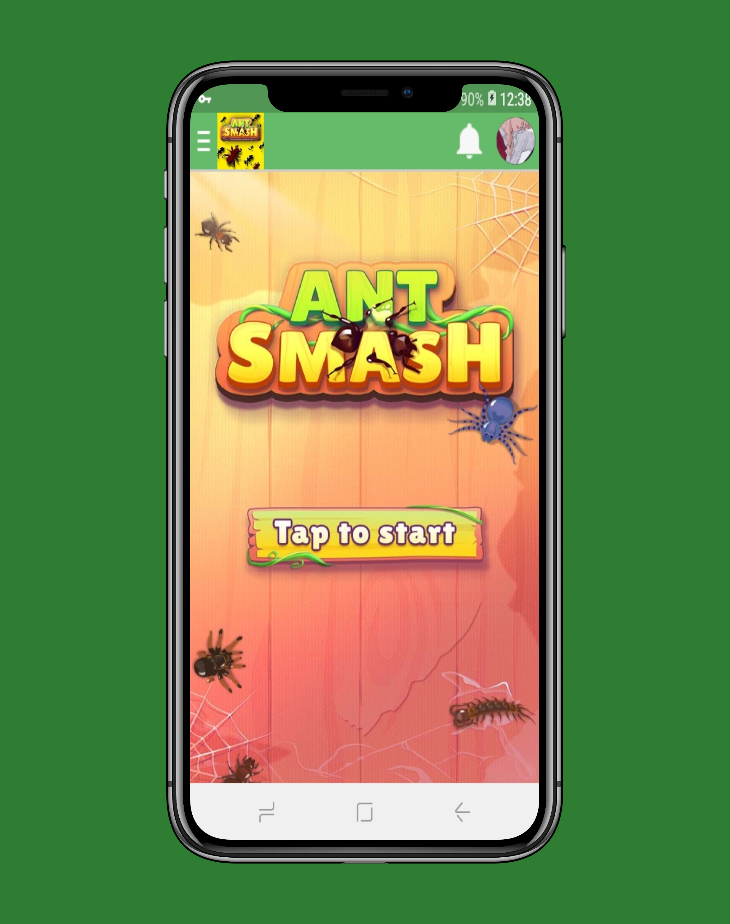 Скриншот игры Ant Smasher