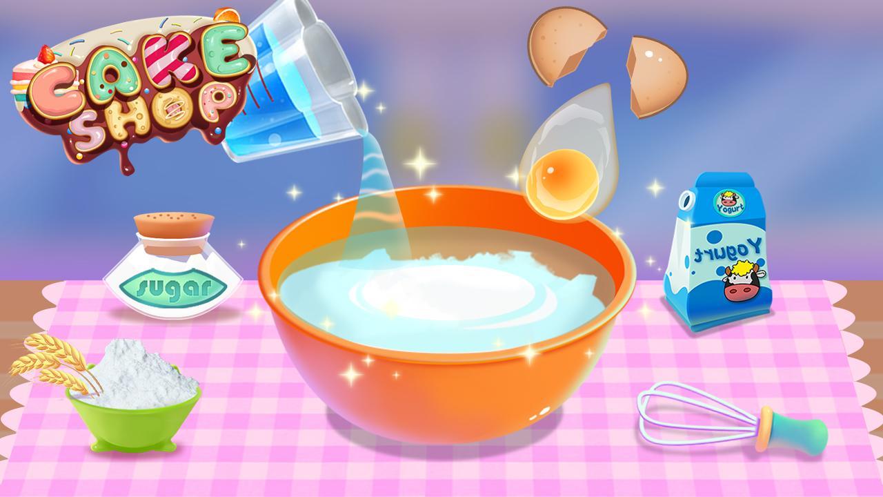 Cake Shop - Kids Cooking 遊戲截圖