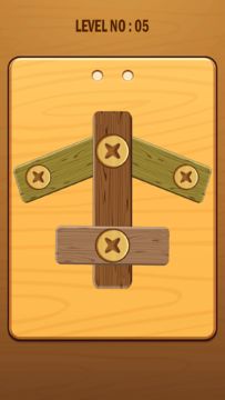 Woodley: Wood Screw Puzzle Game Screenshot