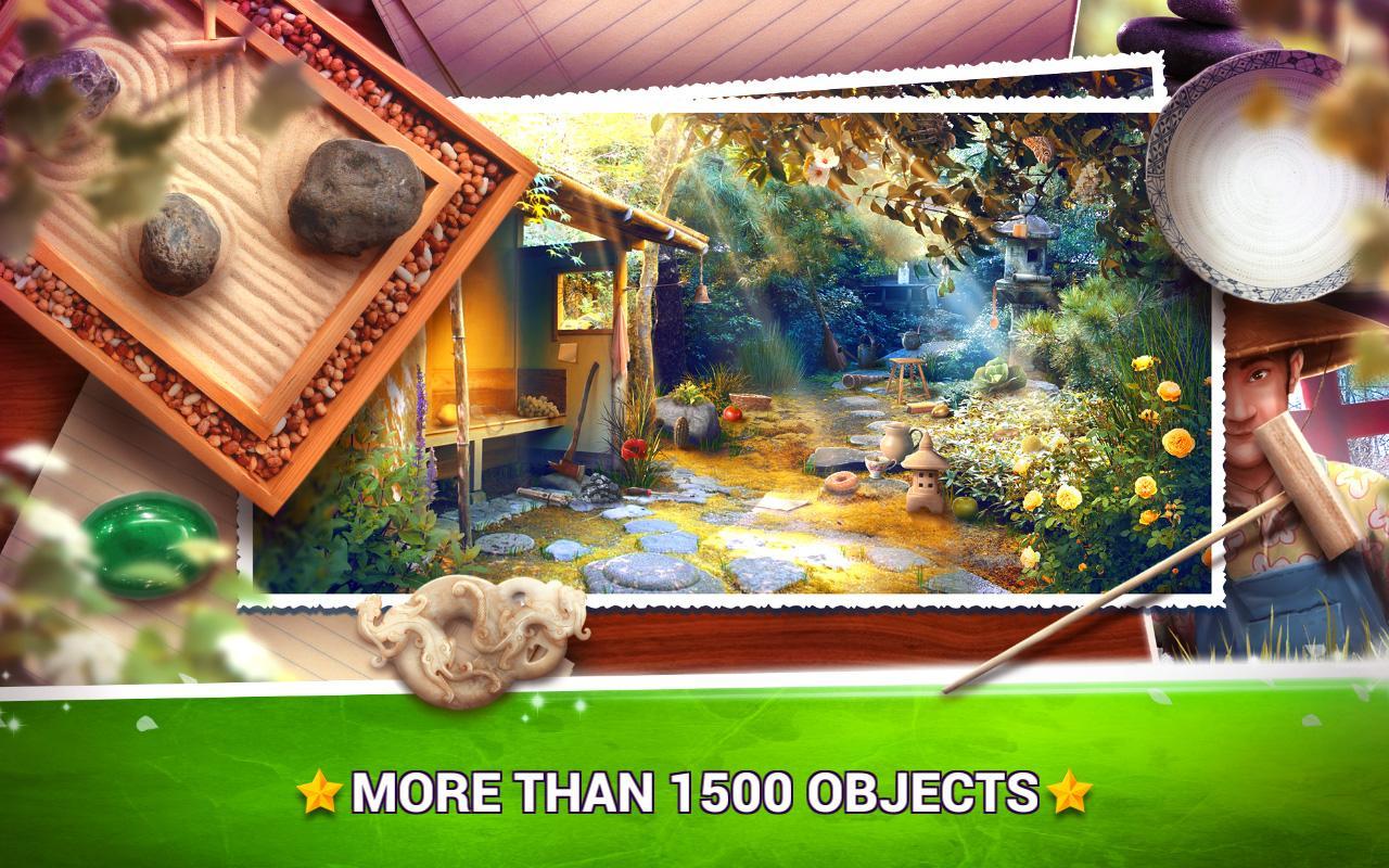 Mystery Objects Zen Garden – S Game Screenshot