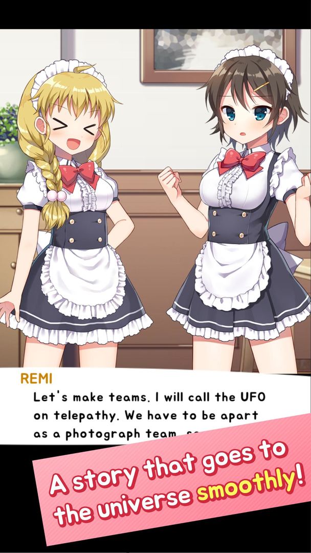 Maid in UFO screenshot game