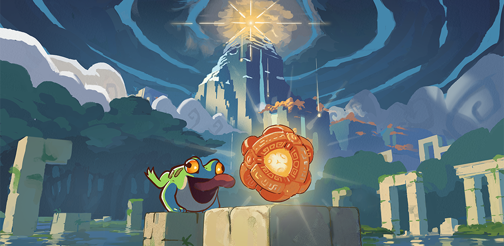 FROGBLOCK: Puzzle Adventure! screenshot