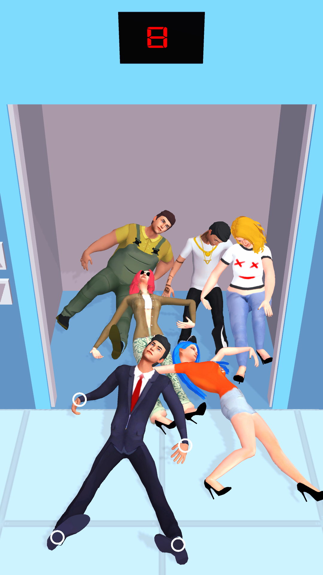 Elevator Fill! Game Screenshot