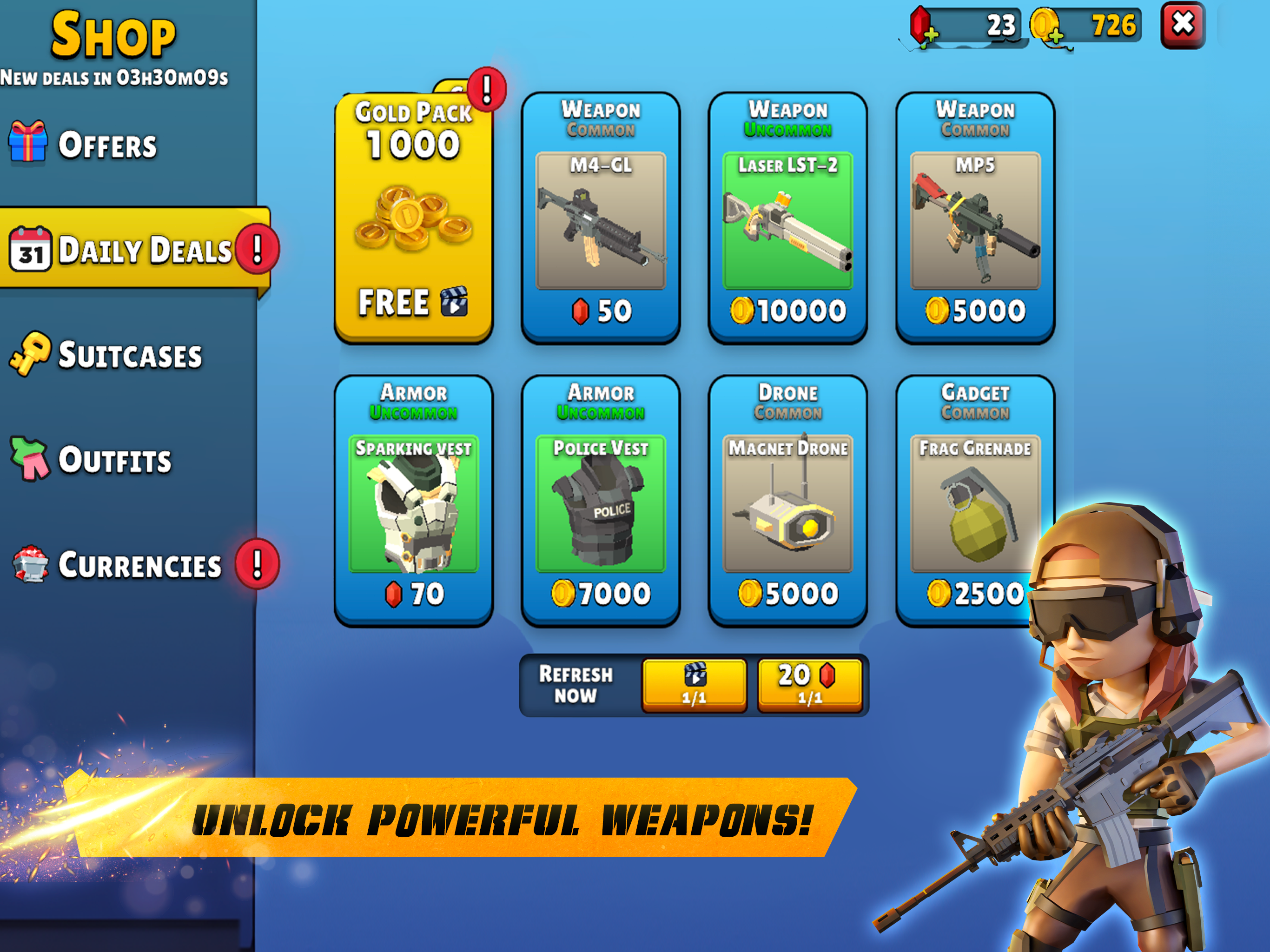 Скриншот игры Exfil: Loot & Extract