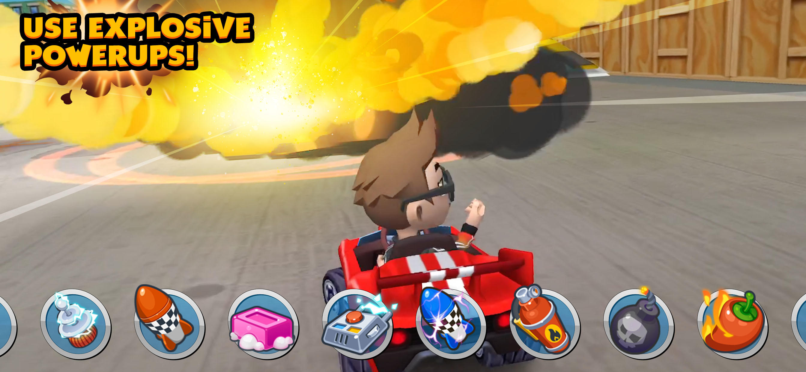 Boom Karts Multiplayer Racing Game Screenshot