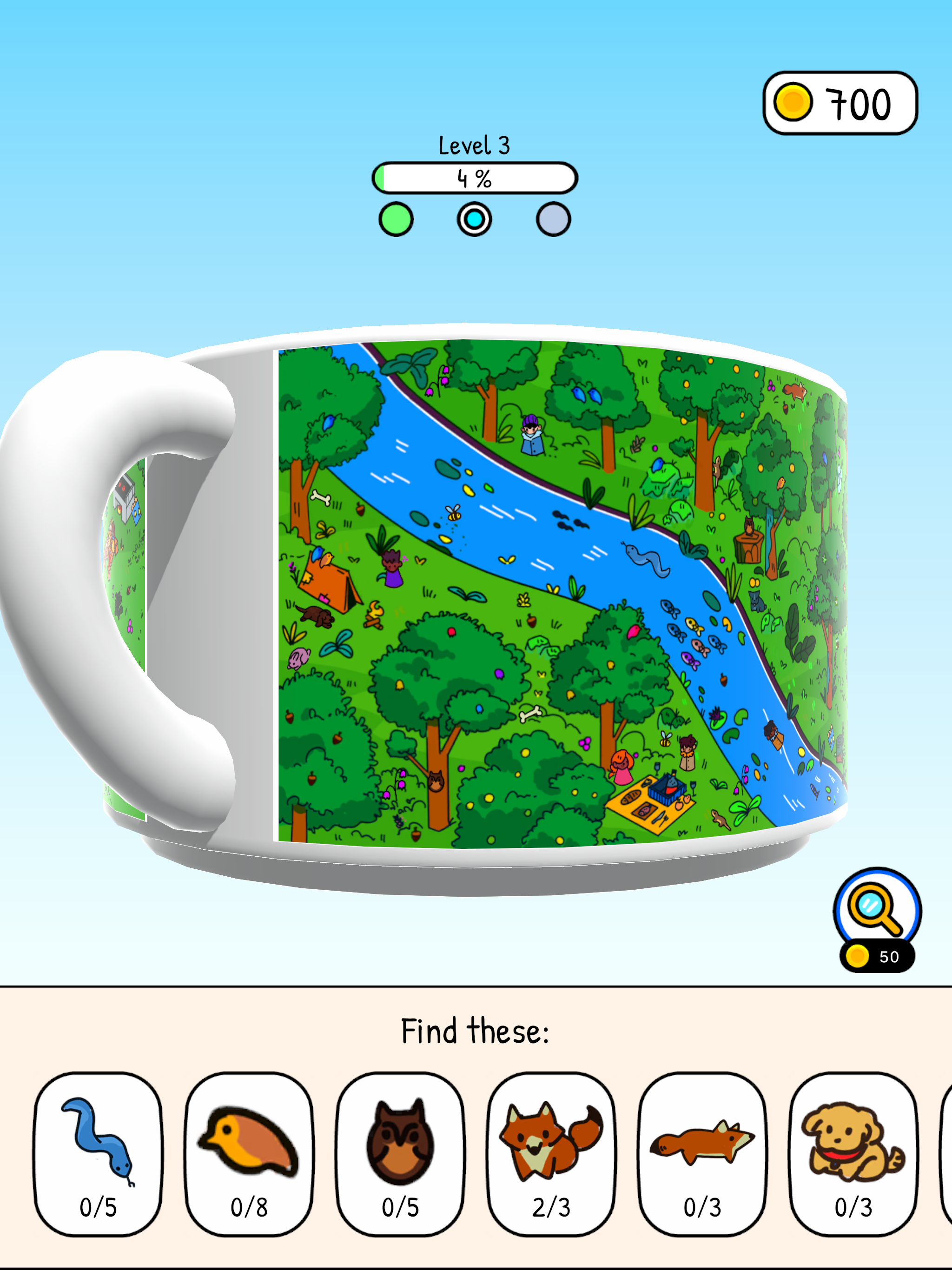 Cuplikan Layar Game Hidden Art 3D