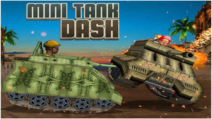 Mini Tank Dash ( 3D Game ) Game Screenshot