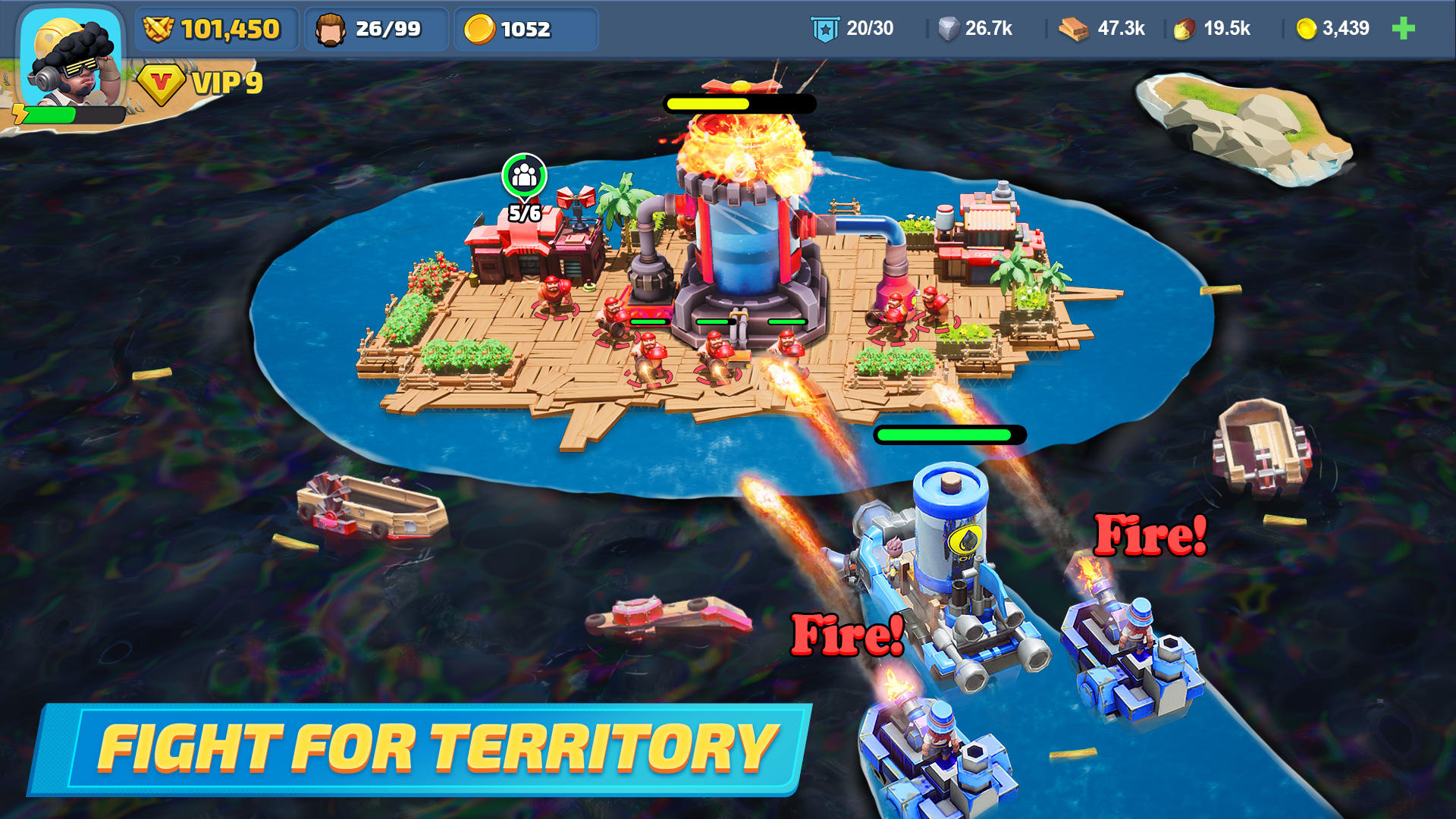 Drowned Earth: Survival Game Screenshot