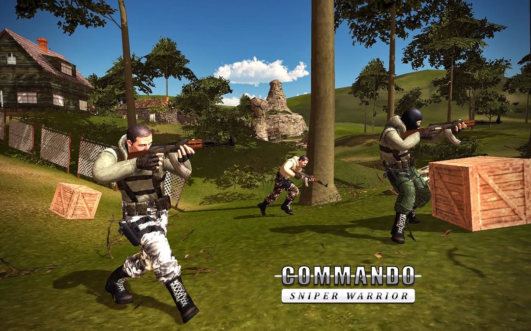 Sniper Ghost Fps Commando Cs ภาพหน้าจอเกม