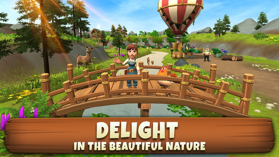 Sunrise Village: Farm Game screenshot game