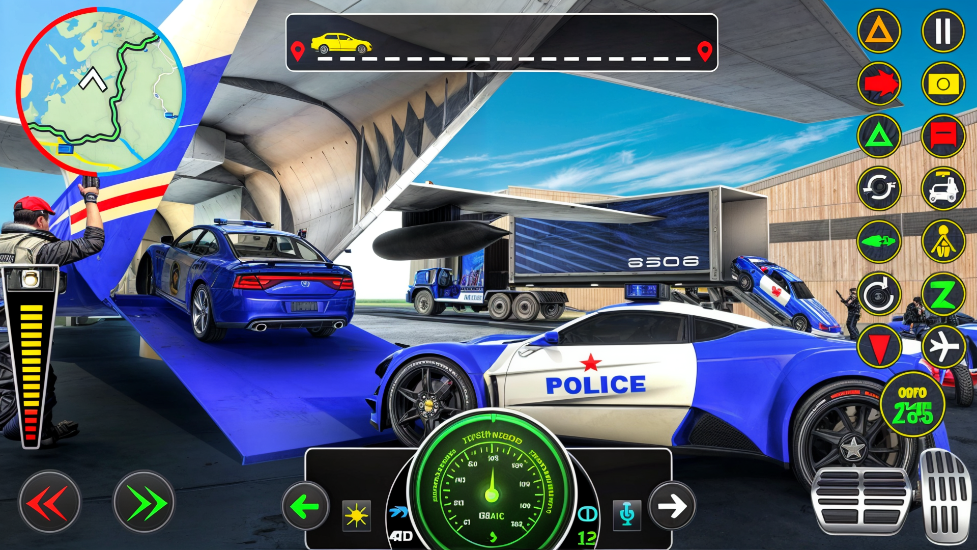 Screenshot 1 of Police Transport: Car Games 5.7