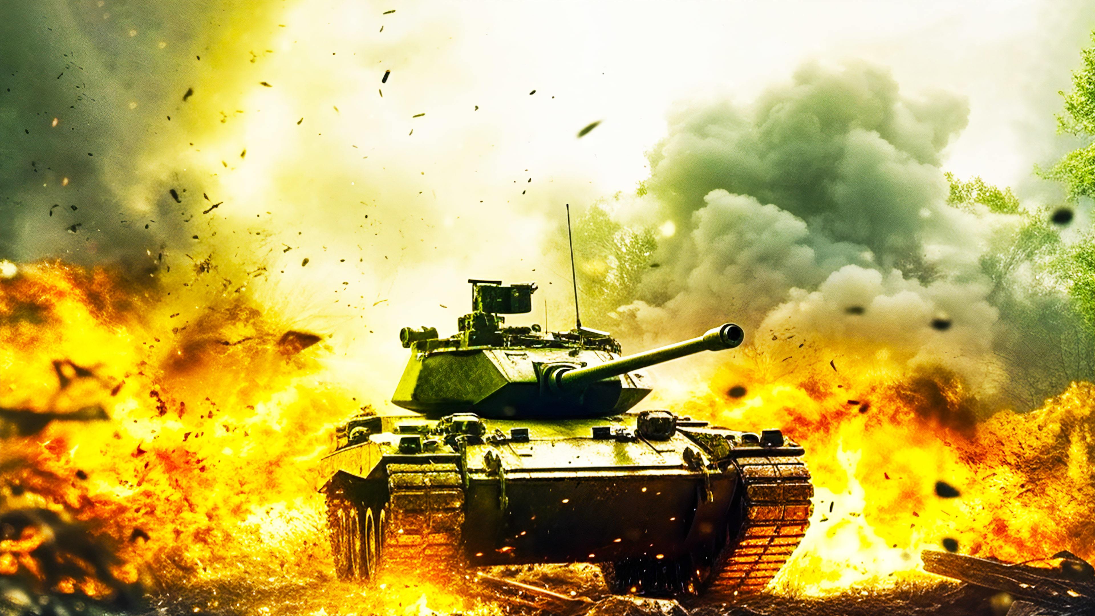 Banner of Tank Warriors - Battle War 