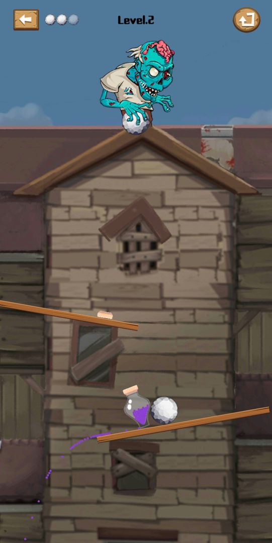 Destroy Magic Bottle screenshot game