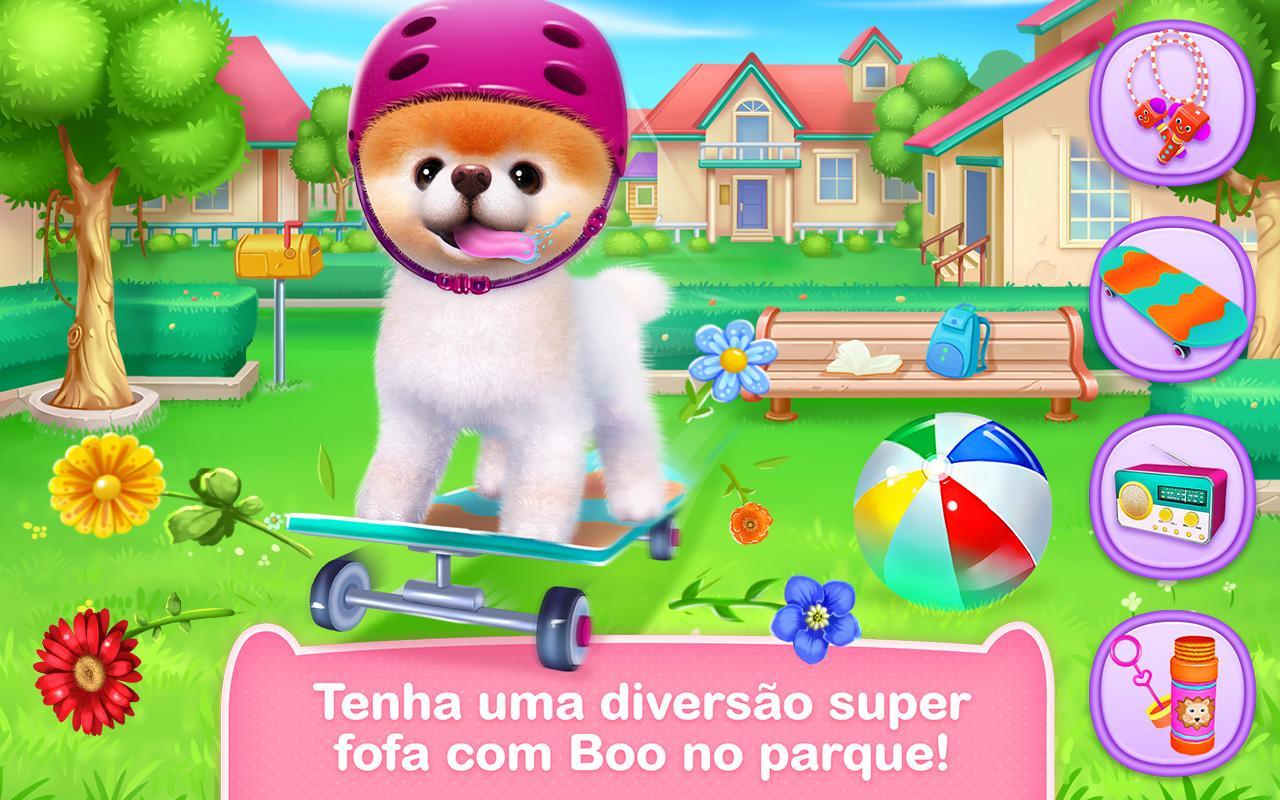 Captura de Tela do Jogo Boo — Cachorro bonitinho