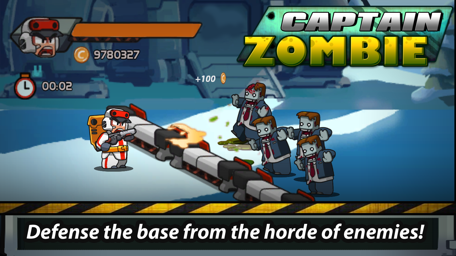 Captain Zombie: Avenger (Shoot Game Screenshot