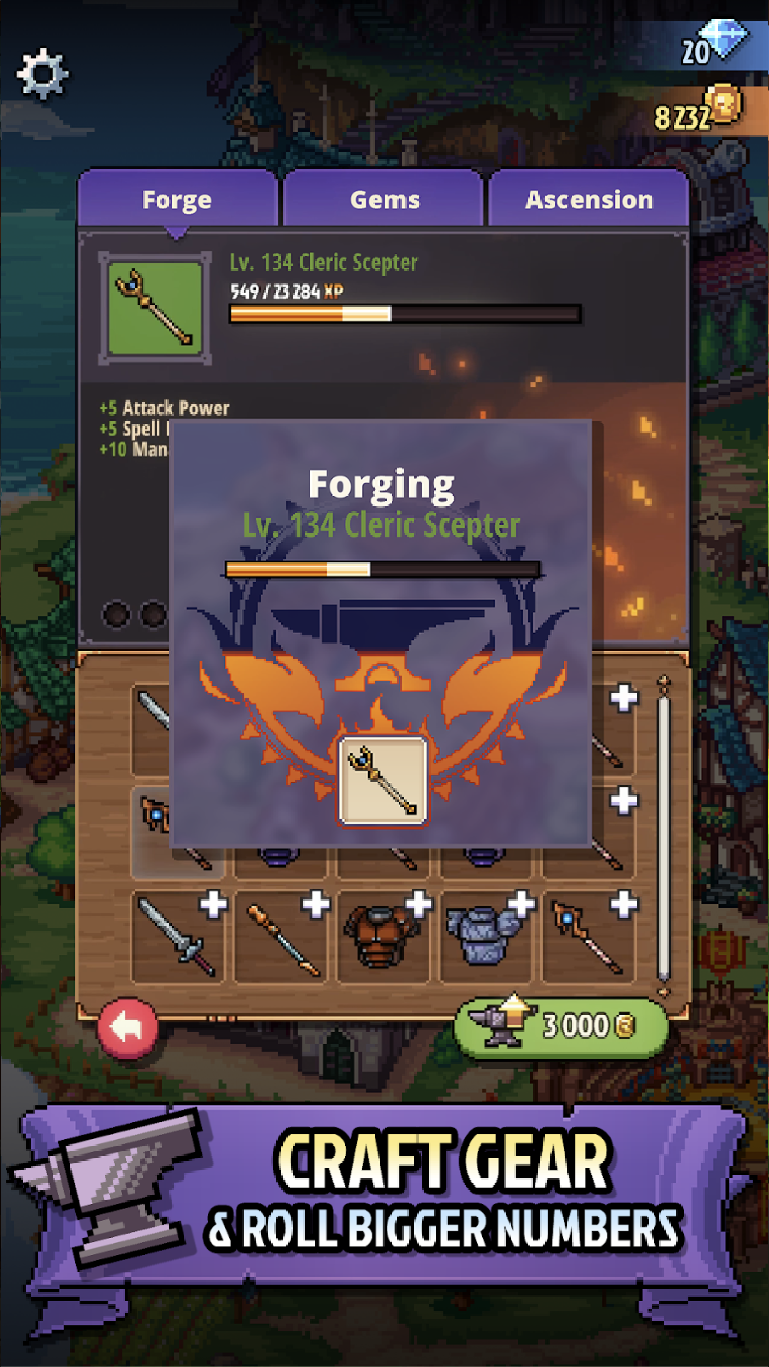 Knights of Pen and Paper 3 Game Screenshot