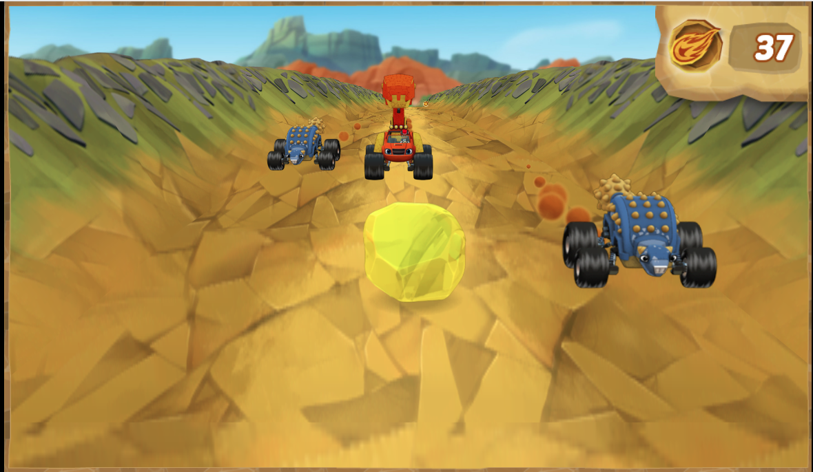 Speed Into Dino Valley 2 screenshot game