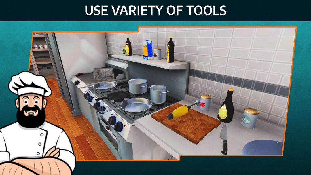 Cooking Simulator Mobile: Kitc ภาพหน้าจอเกม