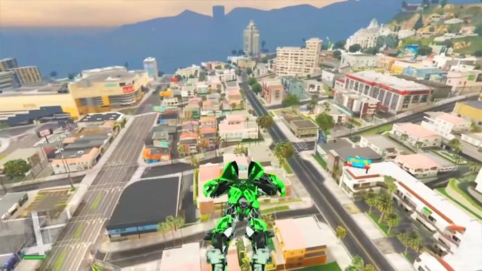 Real Robot Car Transform Game Game Screenshot