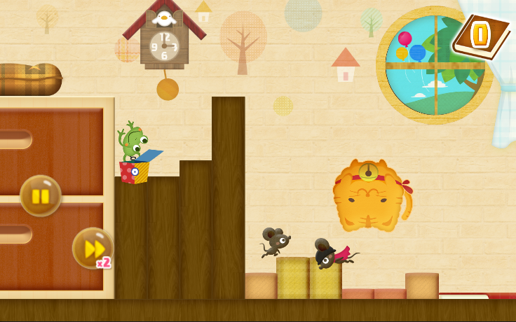Roll the Cat! Game Screenshot