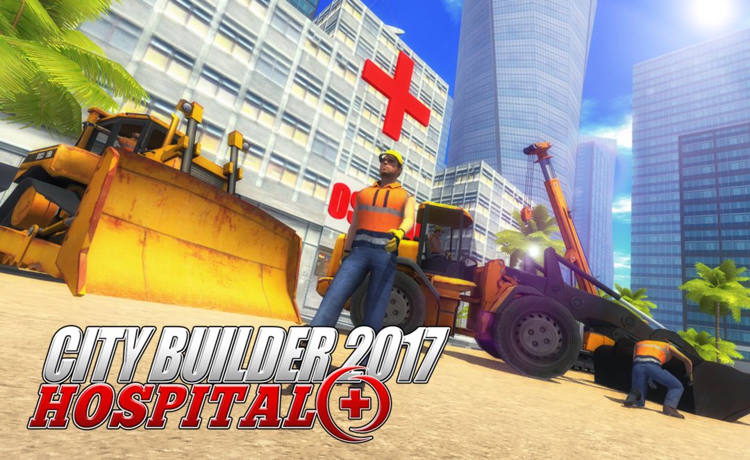 City builder 2017: Hospital 게임 스크린 샷