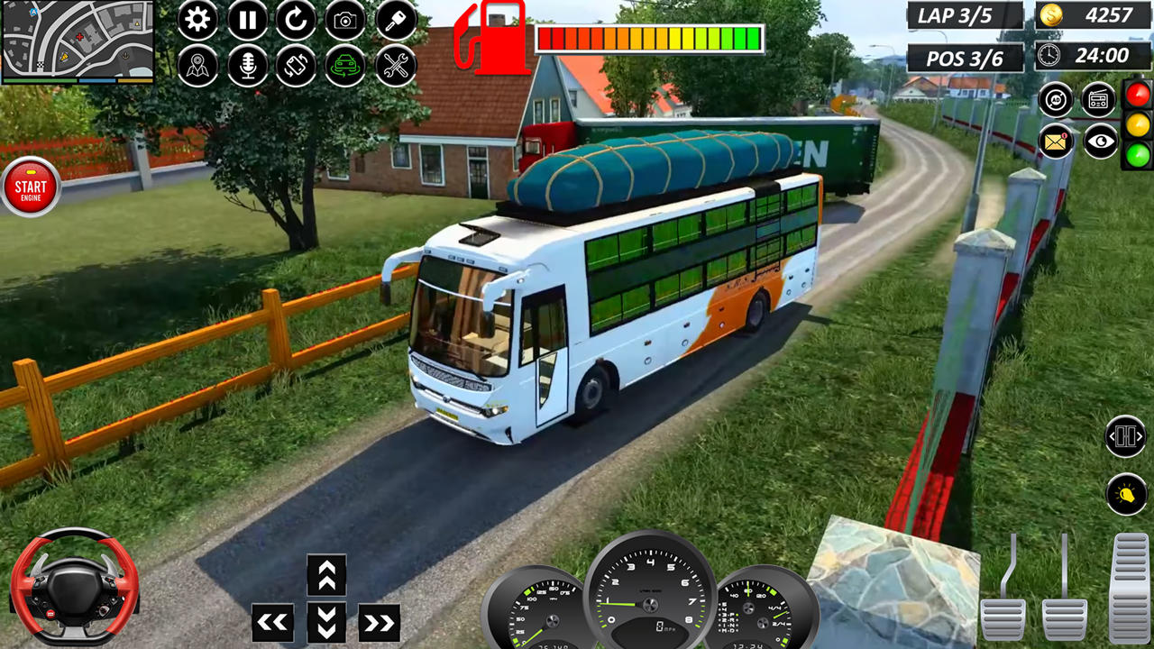 Cuplikan Layar Game Modern Bus Game Simulator