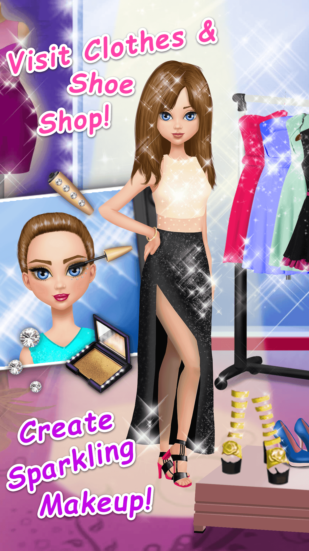 Captura de Tela do Jogo Superstar Girl Fashion Awards