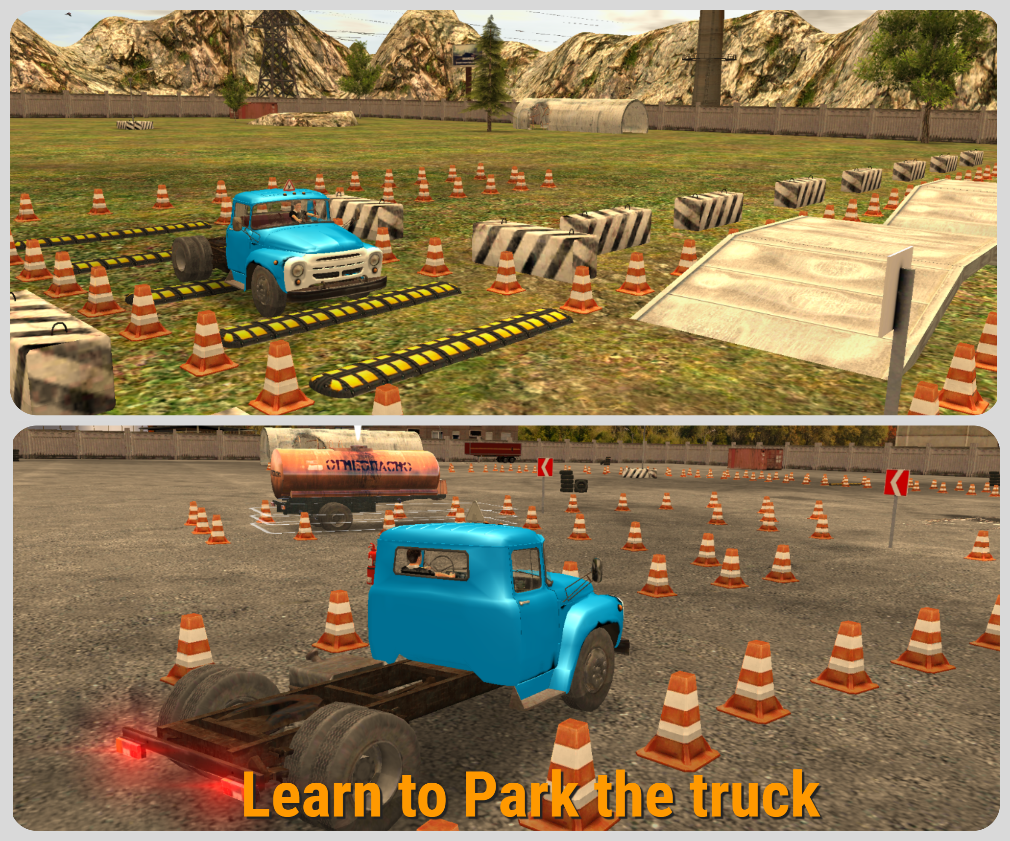 Скриншот игры Russian Car Driver ZIL 130