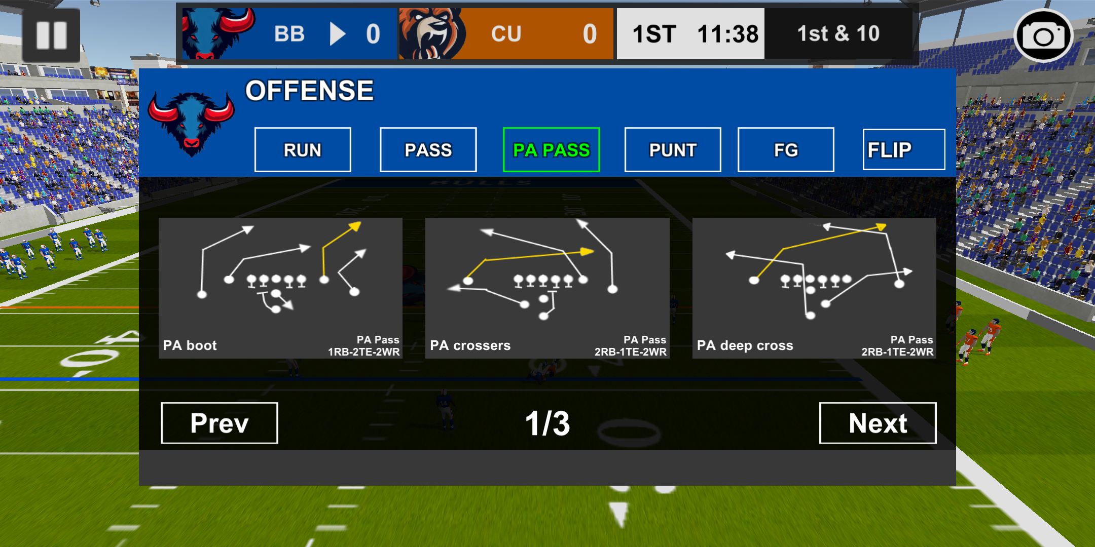 Screenshot of American Football 2024