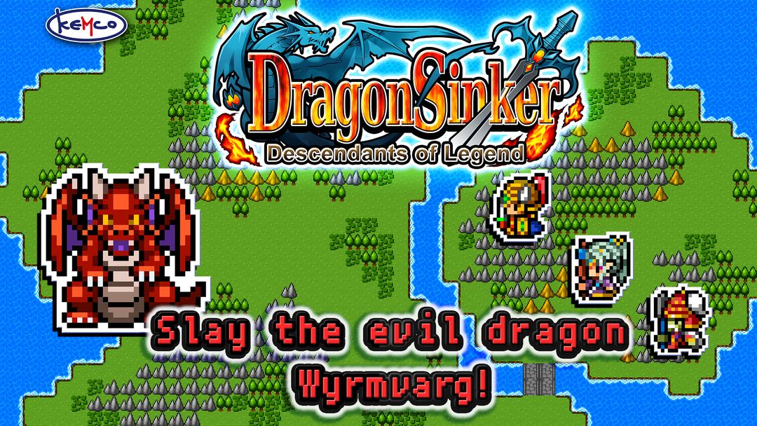 RPG Dragon Sinker screenshot game