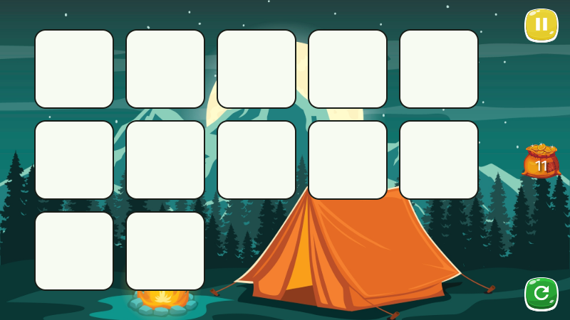 Concentration Game Screenshot