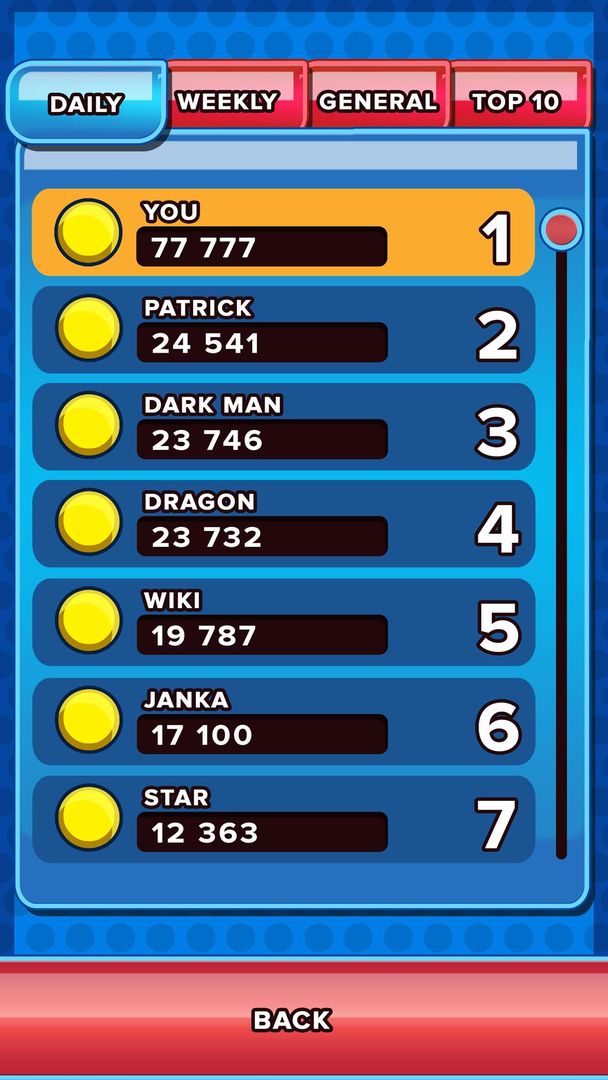 Screenshot of Connect 4 online -  4 in a row All Sides Edition