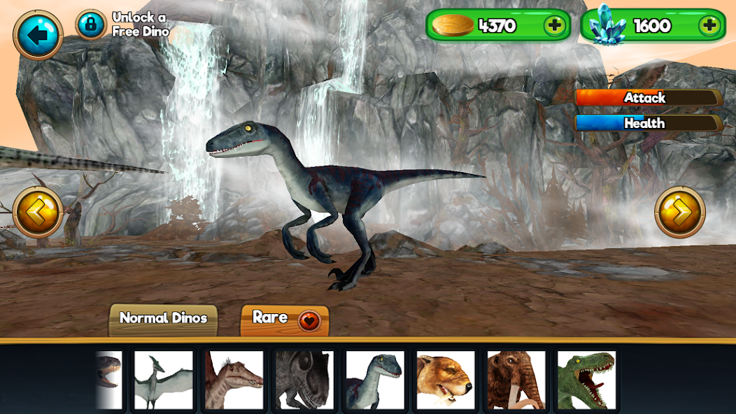 Screenshot 1 of Dino World Online - 사냥꾼 3D 