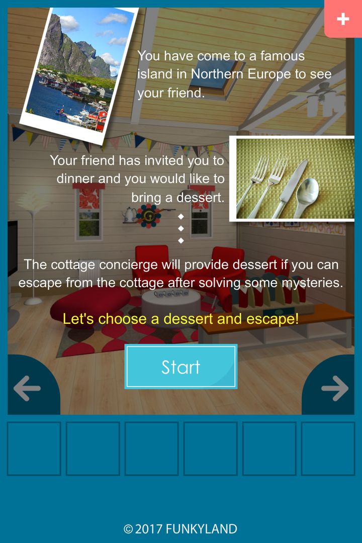 Escape a Nordic Cottage screenshot game