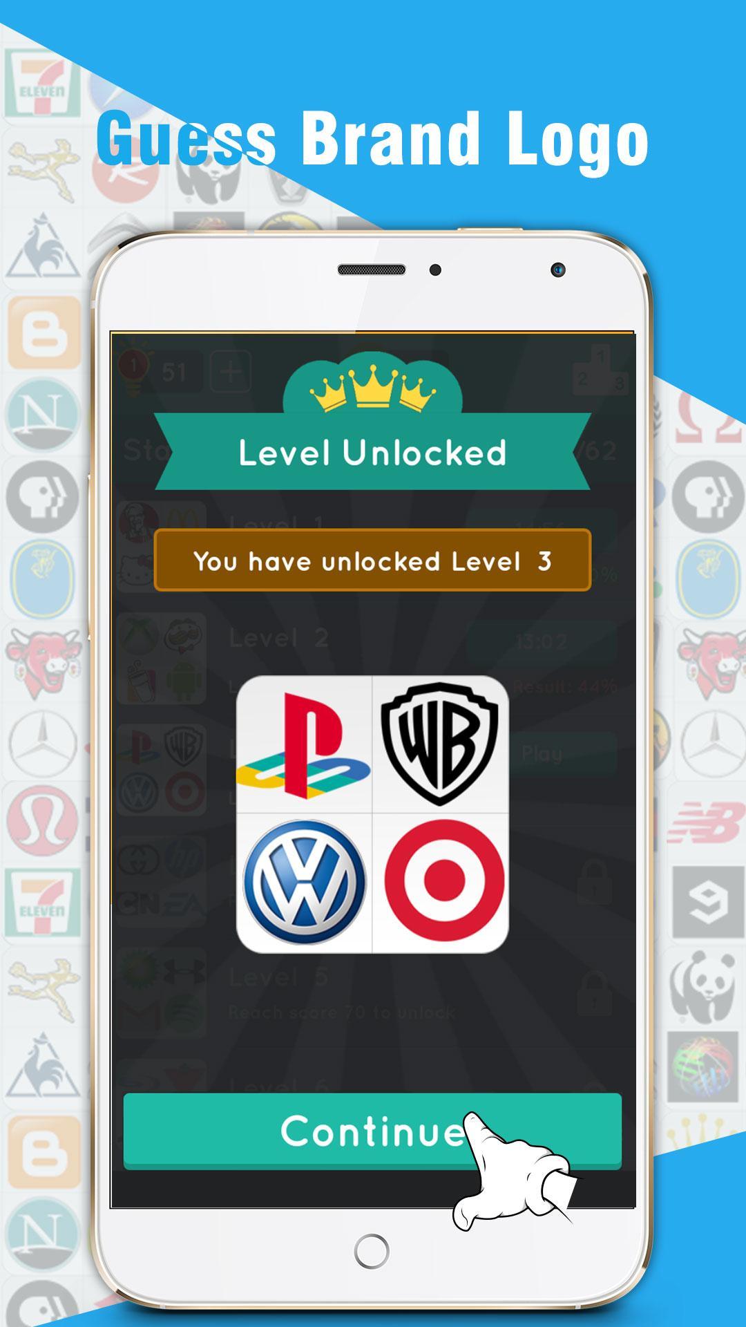 Скриншот игры Guess Brand Logo