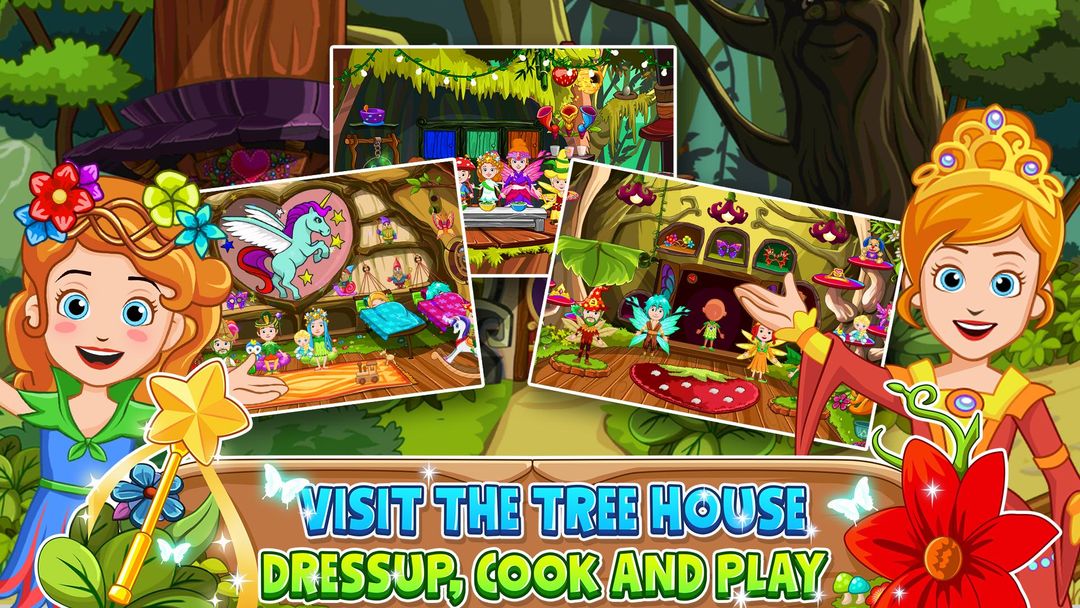 Screenshot of My Little Princess Fairy Games