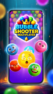 Bubble Shooter Multiplayer Game Screenshot