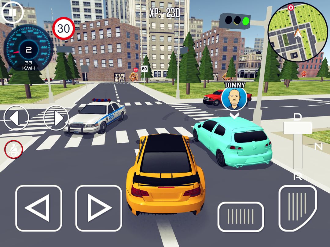 Driving School 3D ภาพหน้าจอเกม