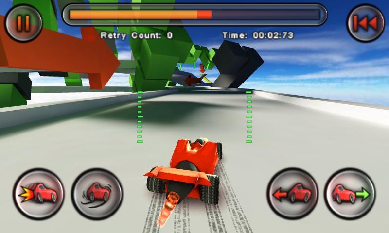 Jet Car Stunts Lite 게임 스크린샷
