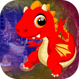 Best Escape Game 508 Red Fire Dragon Escape Game