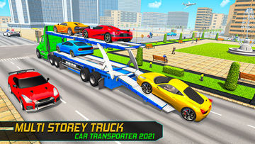 Crazy Truck Car Transport Game Game Screenshot