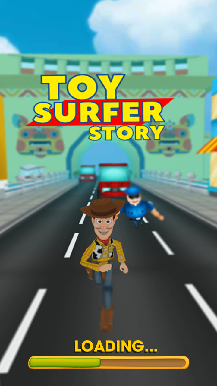 Cuplikan Layar Game TOY surfer story