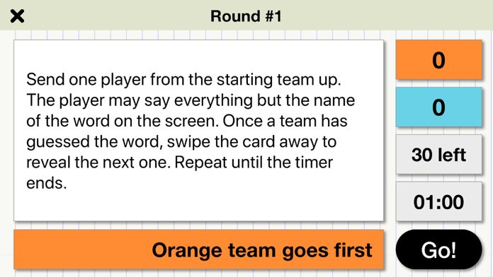 Screenshot of Fish Bowl - Group Game