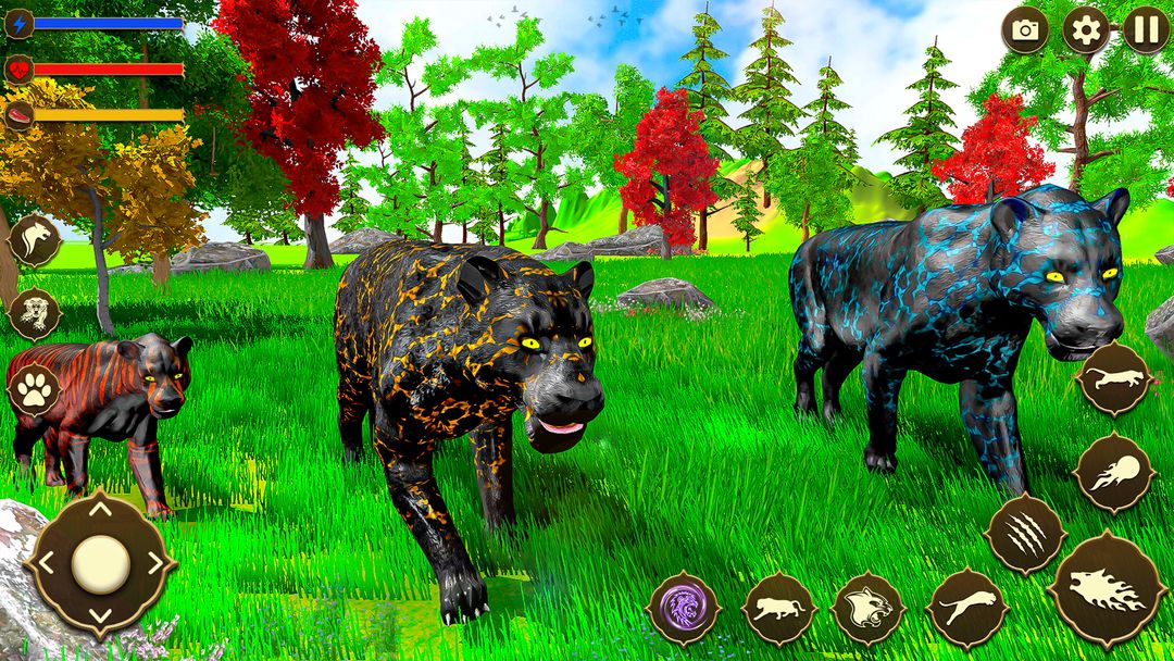 Black Panther Superhero Game screenshot game