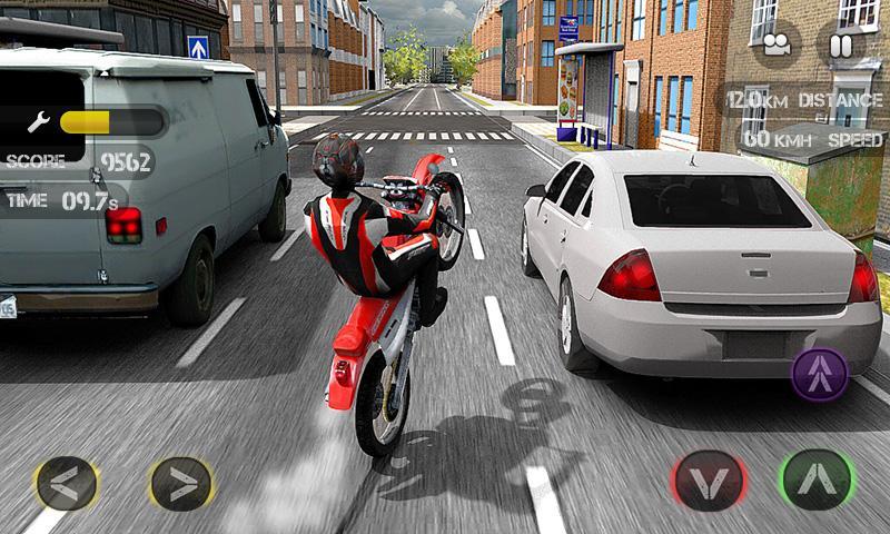 Race the Traffic Moto 遊戲截圖