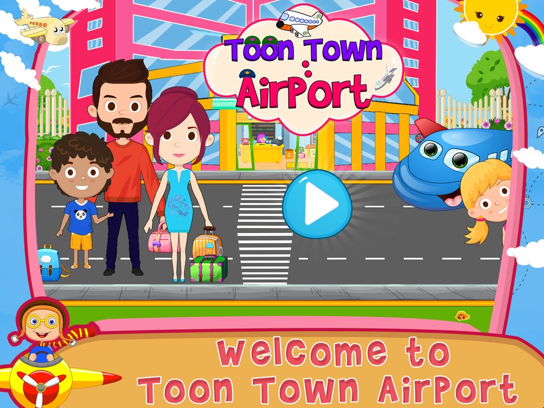 Toon Town - Airport ภาพหน้าจอเกม