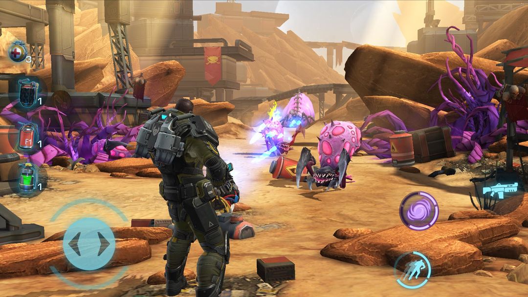 Screenshot of Evolution 2: Battle for Utopia. Action games