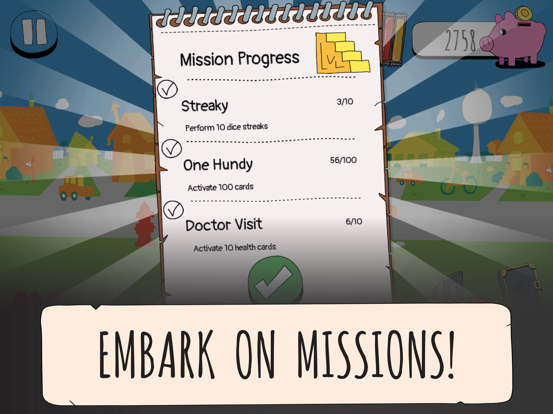 Captura de Tela do Jogo Knights of the Card Table - Du