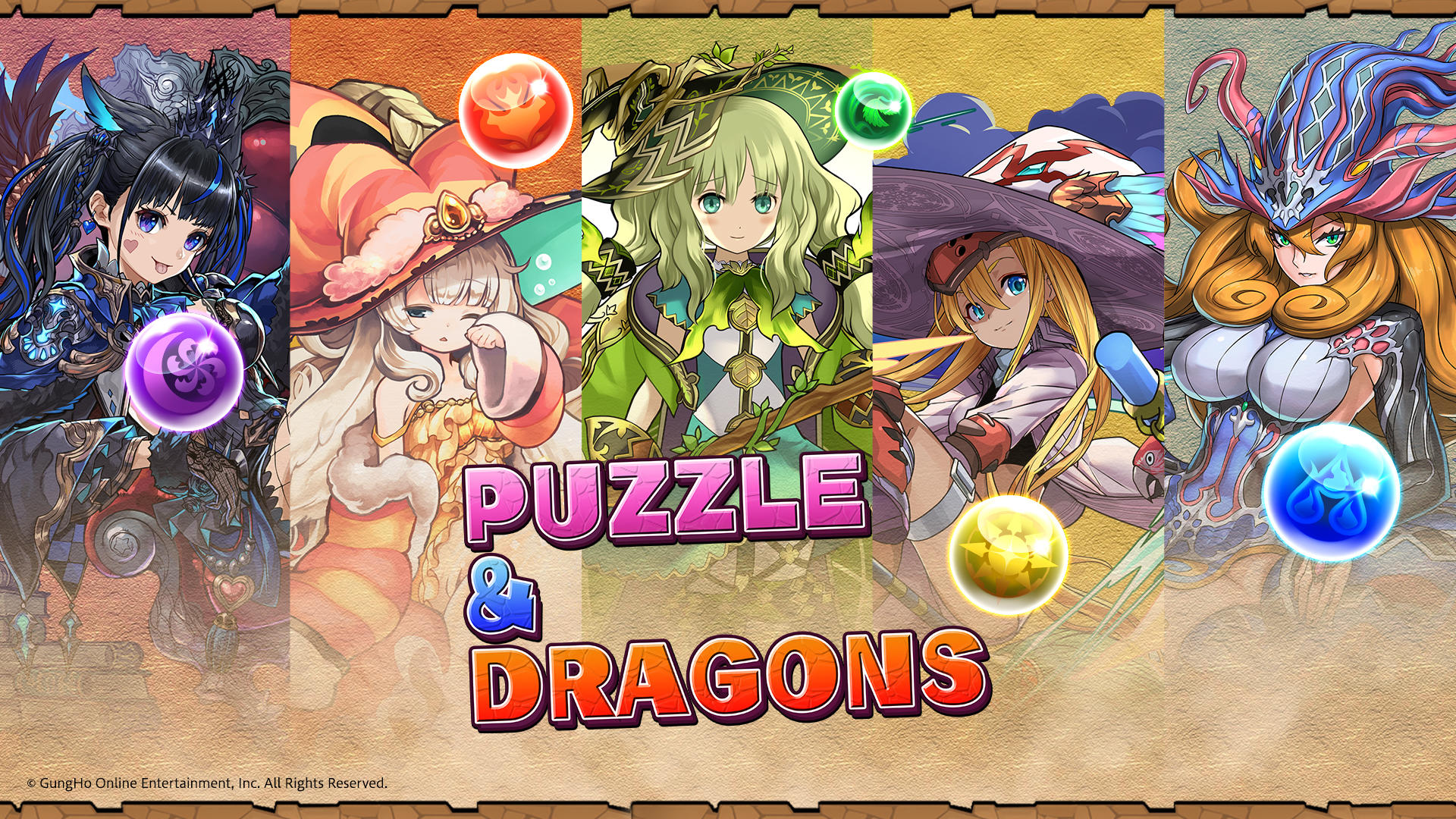 Cuplikan Layar Game パズル＆ドラゴンズ